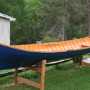 16' tandem guideboat, Dwight Grant 'Ghost' model, white cedar and laminated ash ribs