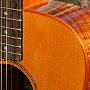 Triple-O size flat top steel string.  Highly figured Koa back and sides.   Fine Sitka spruce top.  Indian Rosewood fingerboard and bridge.  Vt cherry neck.  