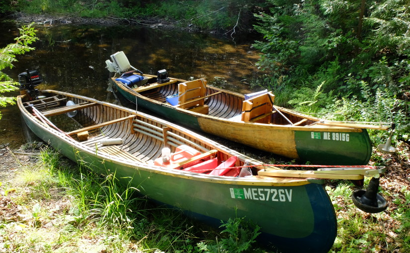 Building a Grand Laker-type canoe