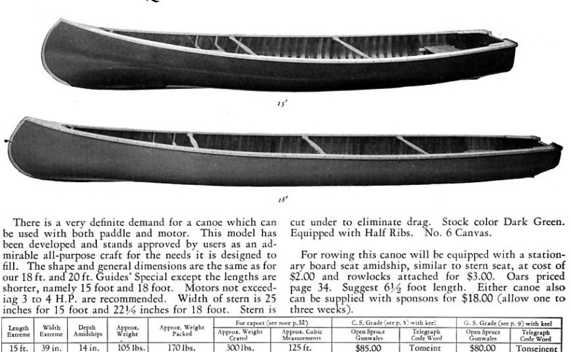 Building a Grand Laker-type canoe Part 2